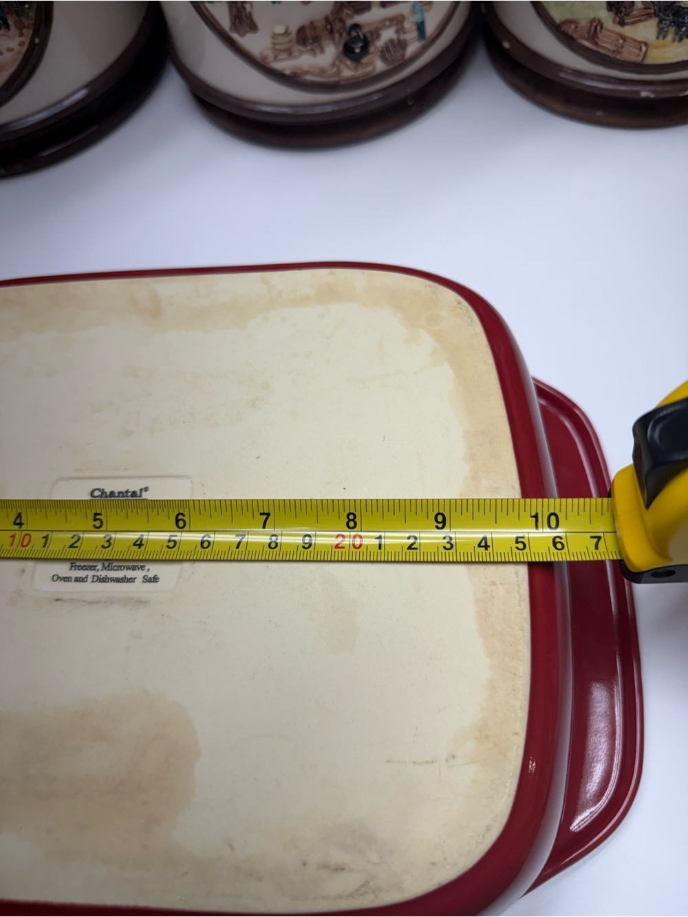 Chantel Rectangle Stoneware Lasagna Baking Dish - Oven to Table 8.75” x 10.5” - Picture 11 of 14